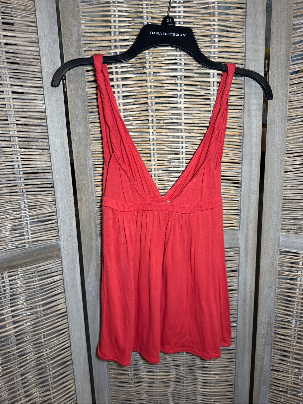 Y2K Miss Sixty Women’s V‑Neck Twist Strap Tank Top - size XS - Picture 2 of 13
